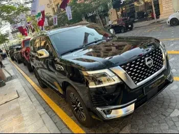 Nissan  Patrol  Platinum  2020  Automatic  43,000 Km  8 Cylinder  Four Wheel Drive (4WD)  SUV  Black  With Warranty