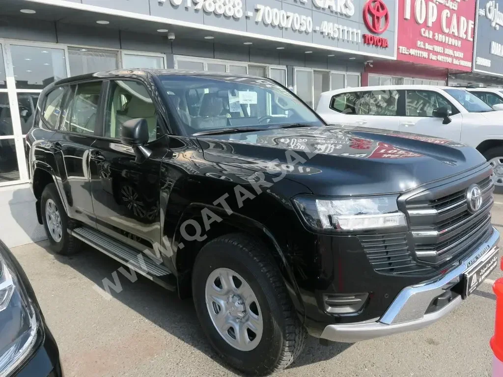 Toyota  Land Cruiser  GX  2024  Automatic  0 Km  6 Cylinder  Four Wheel Drive (4WD)  SUV  Black  With Warranty