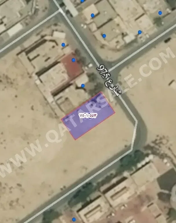 Lands For Sale in Al Khor  - Al Dhakira  -Area Size 467 Square Meter