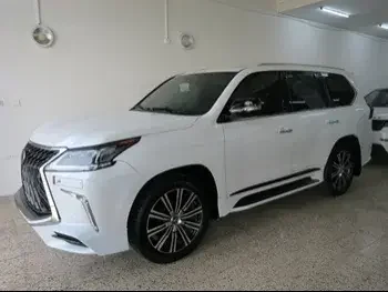 Lexus  LX  570 S  2018  Automatic  133,000 Km  8 Cylinder  Four Wheel Drive (4WD)  SUV  White