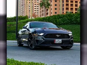 Ford  Mustang  GT  2020  Automatic  45,000 Km  8 Cylinder  Rear Wheel Drive (RWD)  Coupe / Sport  Black  With Warranty