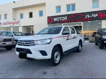  Toyota  Hilux  2023  Manual  99,000 Km  4 Cylinder  Four Wheel Drive (4WD)  Pick Up  White  With Warranty