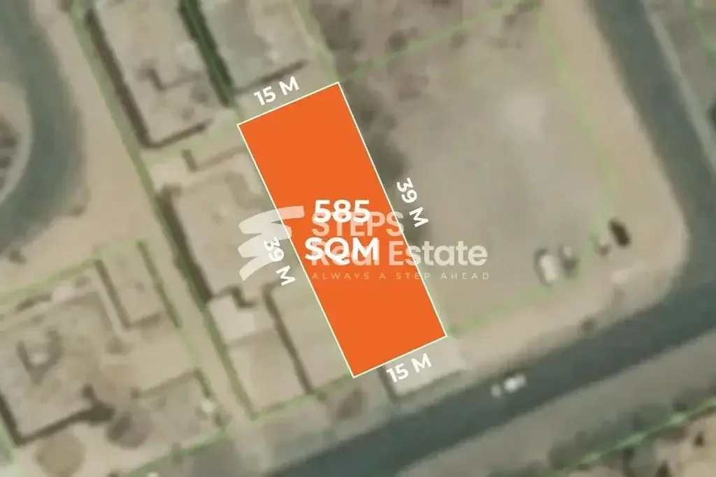 Lands Doha  Al Duhail Area Size 585 Square Meter