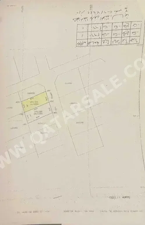 Lands Al Shamal  Abo Dhalouf Area Size 660 Square Meter