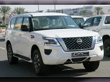 Nissan  Patrol  XE  2023  Automatic  0 Km  6 Cylinder  Four Wheel Drive (4WD)  SUV  White  With Warranty