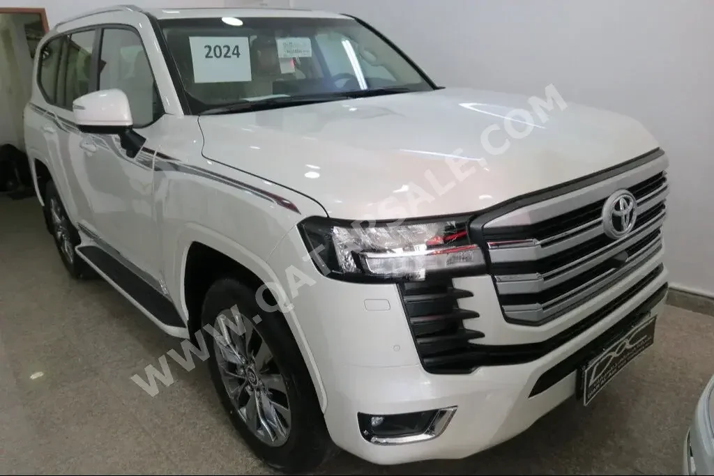 Toyota  Land Cruiser  GXR Twin Turbo  2024  Automatic  0 Km  6 Cylinder  Four Wheel Drive (4WD)  SUV  White  With Warranty