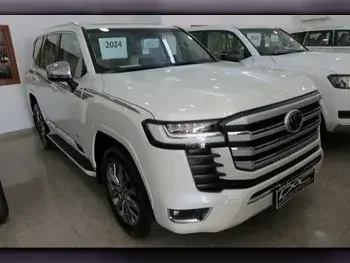 Toyota  Land Cruiser  VXR Twin Turbo  2024  Automatic  0 Km  6 Cylinder  Four Wheel Drive (4WD)  SUV  White  With Warranty