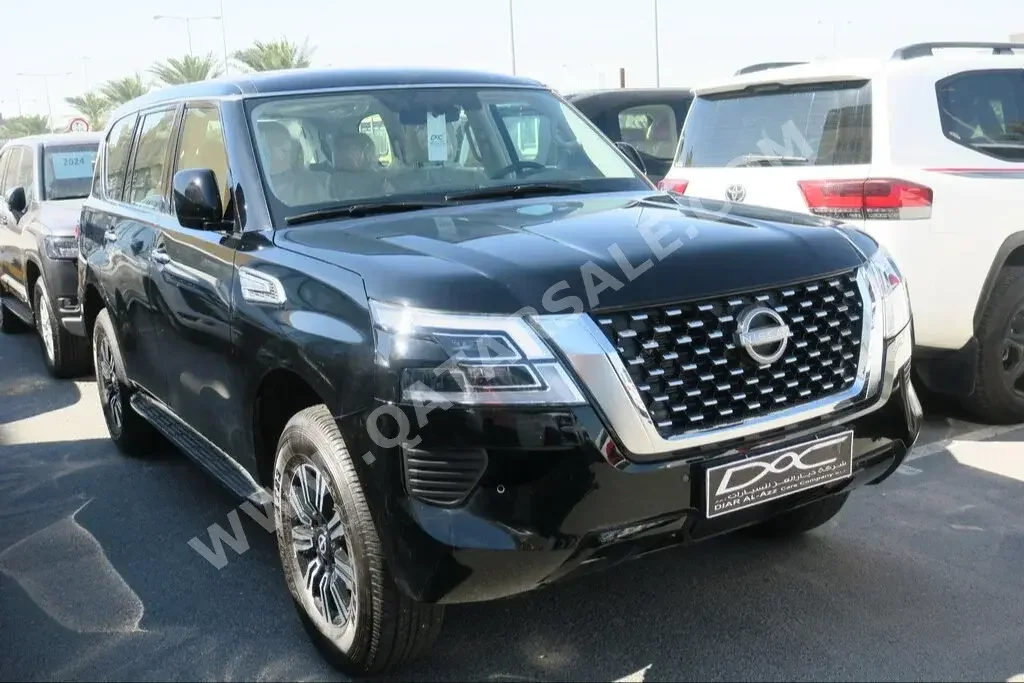 Nissan  Patrol  XE  2023  Automatic  0 Km  6 Cylinder  Four Wheel Drive (4WD)  SUV  Black  With Warranty