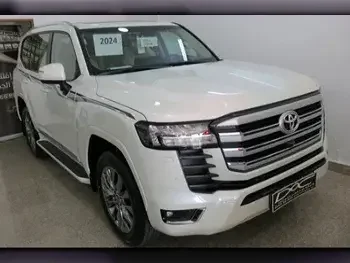 Toyota  Land Cruiser  GXR Twin Turbo  2024  Automatic  0 Km  6 Cylinder  Four Wheel Drive (4WD)  SUV  White  With Warranty