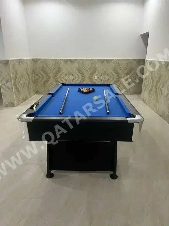 Blue  Billiard Table