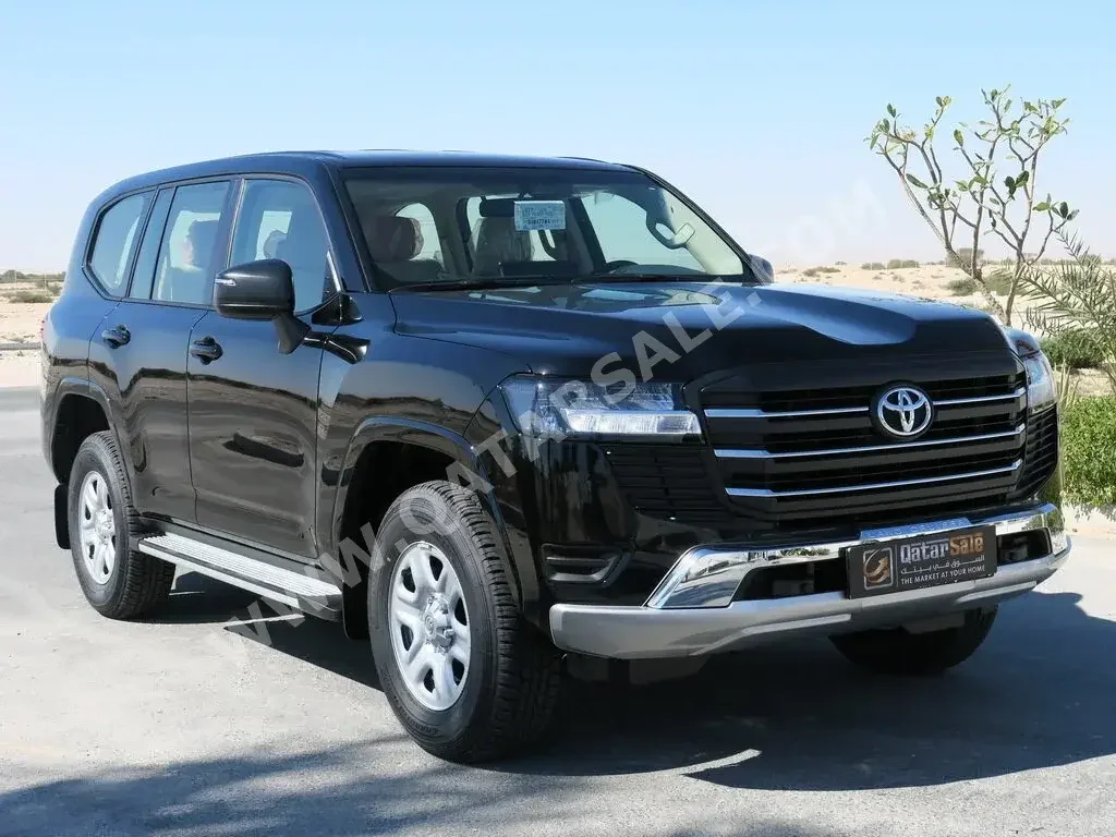 Toyota  Land Cruiser  GX  2024  Automatic  0 Km  6 Cylinder  Four Wheel Drive (4WD)  SUV  Black  With Warranty