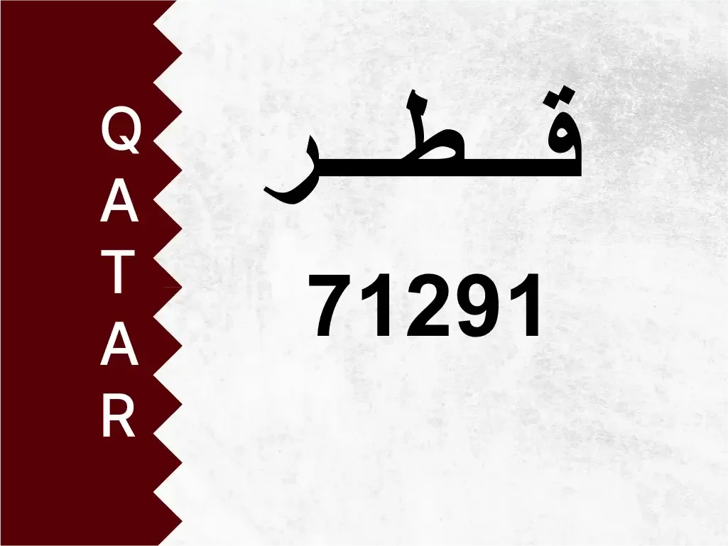 رقم خاص  71291  رقم مميز