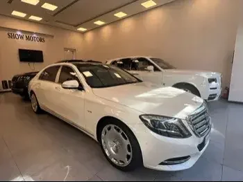  مرسيدس - بنز  مايباخ  S600  2017  اوتوماتيك  9,000 كم  12 سلندر  دفع خلفي  سيدان  أبيض  تحت الضمان