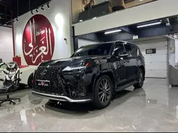 Lexus  LX  600 F Sport  2023  Automatic  34,000 Km  6 Cylinder  Four Wheel Drive (4WD)  SUV  Black  With Warranty