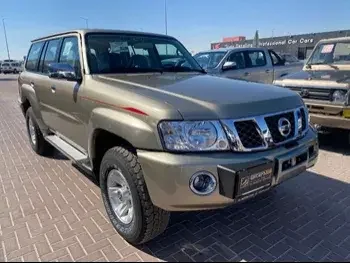 Nissan  Patrol  Safari  2023  Automatic  0 Km  6 Cylinder  Four Wheel Drive (4WD)  SUV  Gold  With Warranty