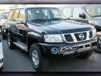 Nissan  Patrol  Safari  2023  Automatic  0 Km  6 Cylinder  Four Wheel Drive (4WD)  SUV  Black  With Warranty