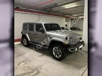 Jeep  Wrangler  Sahara  2020  Automatic  79,280 Km  6 Cylinder  Four Wheel Drive (4WD)  SUV  Silver  With Warranty