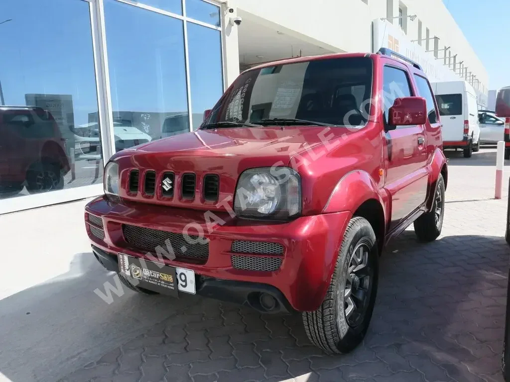 Suzuki  Jimny  2009  Manual  58,000 Km  4 Cylinder  Four Wheel Drive (4WD)  SUV  Red