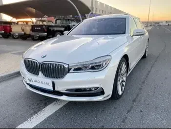 BMW  7-Series  740  2016  Automatic  67,000 Km  6 Cylinder  Rear Wheel Drive (RWD)  Sedan  White