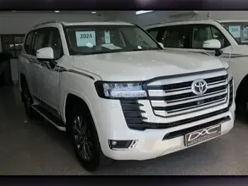 Toyota  Land Cruiser  GXR Twin Turbo  2024  Automatic  0 Km  6 Cylinder  Four Wheel Drive (4WD)  SUV  White  With Warranty