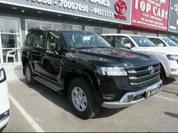 Toyota  Land Cruiser  GX  2024  Automatic  0 Km  6 Cylinder  Four Wheel Drive (4WD)  SUV  Black  With Warranty