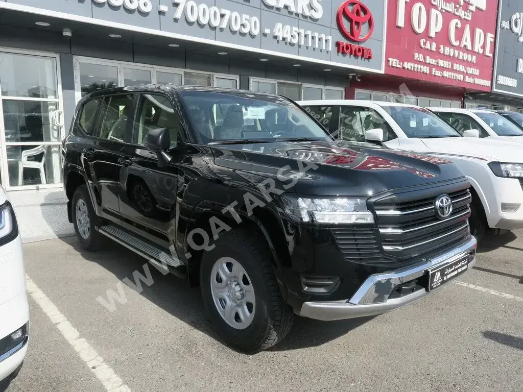 Toyota  Land Cruiser  GX  2024  Automatic  0 Km  6 Cylinder  Four Wheel Drive (4WD)  SUV  Black  With Warranty