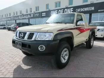 Nissan  Patrol  Pickup  2014  Manual  334,000 Km  6 Cylinder  Four Wheel Drive (4WD)  Pick Up  Beige