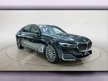 BMW  7-Series  730 Li  2021  Automatic  27,000 Km  4 Cylinder  Rear Wheel Drive (RWD)  Sedan  Black