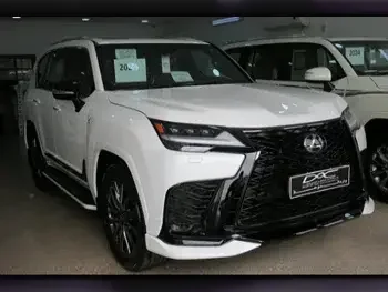  Lexus  LX  600 F Sport  2024  Automatic  0 Km  6 Cylinder  Four Wheel Drive (4WD)  SUV  White  With Warranty