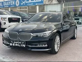 BMW  7-Series  730 Li  2016  Automatic  171,000 Km  6 Cylinder  Rear Wheel Drive (RWD)  Sedan  Black