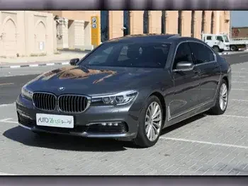 BMW  7-Series  730 Li  2018  Automatic  92,000 Km  4 Cylinder  Rear Wheel Drive (RWD)  Sedan  Gray