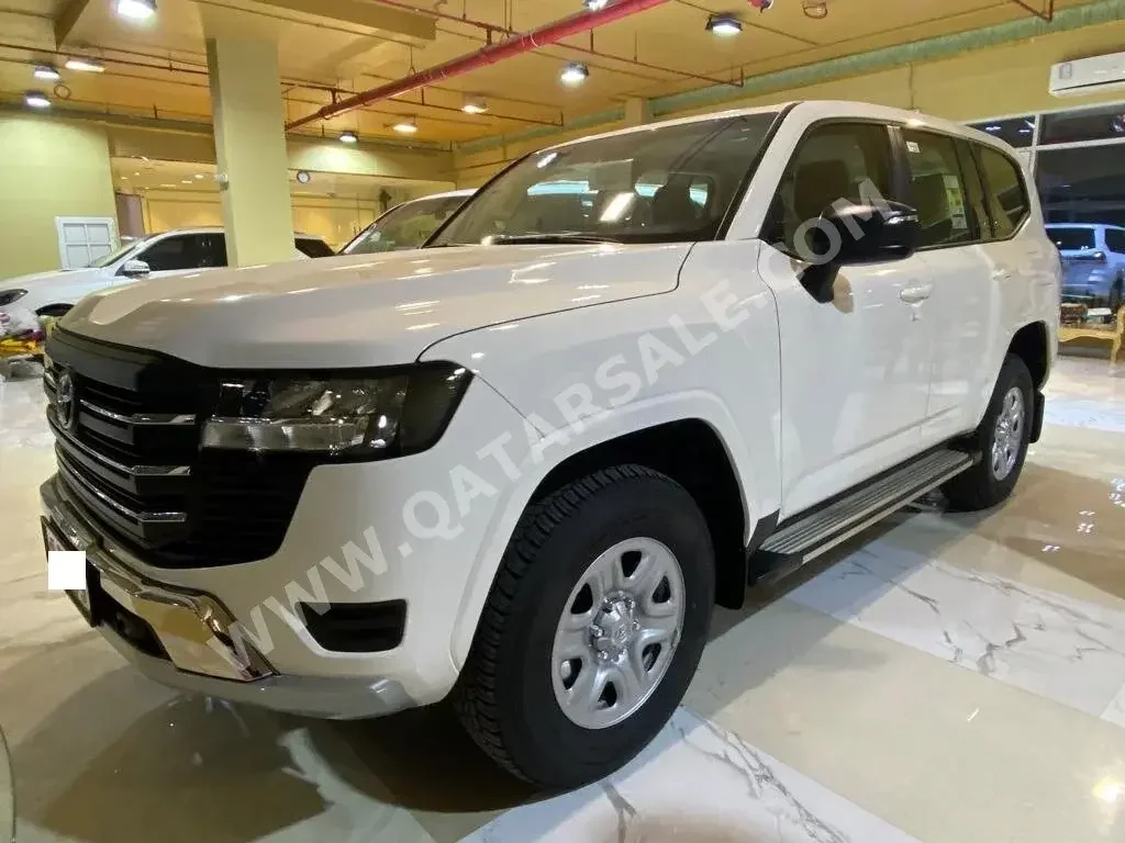  Toyota  Land Cruiser  GX  2024  Automatic  0 Km  6 Cylinder  Four Wheel Drive (4WD)  SUV  White  With Warranty