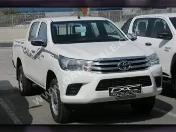 Toyota  Hilux  2024  Manual  0 Km  4 Cylinder  Four Wheel Drive (4WD)  Pick Up  White  With Warranty