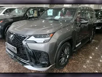  Lexus  LX  600 F Sport  2024  Automatic  0 Km  6 Cylinder  Four Wheel Drive (4WD)  SUV  Gray  With Warranty