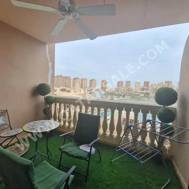 2 Bedrooms  Apartment  For Sale  Doha -  The Pearl  Fully Furnished