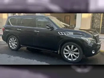 Infiniti  QX  80  2014  Automatic  103,000 Km  8 Cylinder  Four Wheel Drive (4WD)  SUV  Black