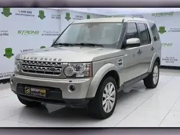 Land Rover  LR4  2013  Automatic  127,860 Km  8 Cylinder  Four Wheel Drive (4WD)  SUV  Gold