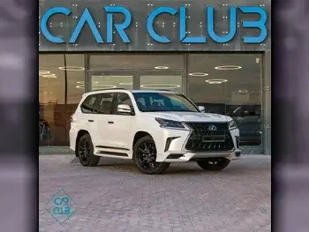 Lexus  LX  570 S Black Edition  2020  Automatic  73,000 Km  8 Cylinder  Four Wheel Drive (4WD)  SUV  White