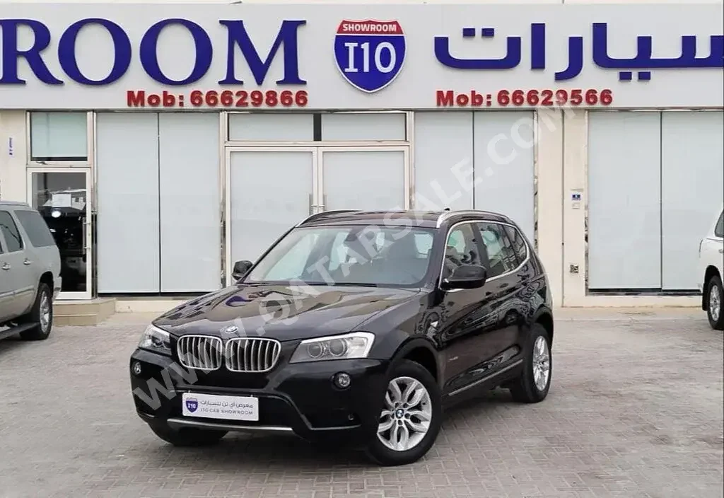 BMW  X-Series  X3  2013  Automatic  59,000 Km  4 Cylinder  All Wheel Drive (AWD)  SUV  Black