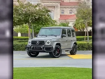 Mercedes-Benz  G-Class  63 AMG  2021  Automatic  64,000 Km  8 Cylinder  Four Wheel Drive (4WD)  SUV  Gray  With Warranty