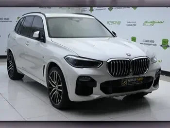 BMW  X-Series  X5  2019  Automatic  90,000 Km  8 Cylinder  Four Wheel Drive (4WD)  SUV  White  With Warranty