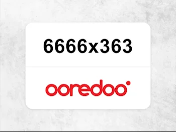 Ooredoo Mobile Phone  6666x363