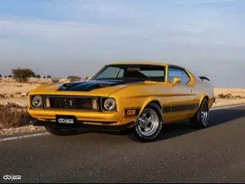 Ford  Mustang  Mach1 edition  1973  Automatic  100,000 Km  8 Cylinder  Rear Wheel Drive (RWD)  Coupe / Sport  Yellow