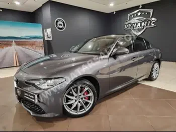 Alfa Romeo  GIULIA  Veloce  2020  Automatic  21,000 Km  4 Cylinder  All Wheel Drive (AWD)  Sedan  Gray  With Warranty