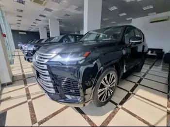 Lexus  LX  600 Luxury  2023  Automatic  0 Km  6 Cylinder  Four Wheel Drive (4WD)  SUV  Black  With Warranty