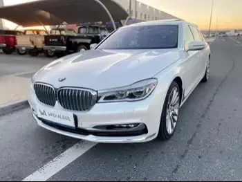 BMW  7-Series  740  2016  Automatic  67,000 Km  6 Cylinder  Rear Wheel Drive (RWD)  Sedan  White