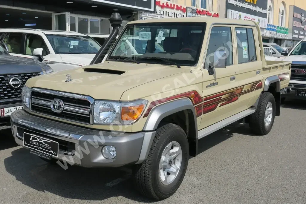 Toyota  Land Cruiser  LX  2023  Manual  0 Km  6 Cylinder  Four Wheel Drive (4WD)  Pick Up  Beige  With Warranty