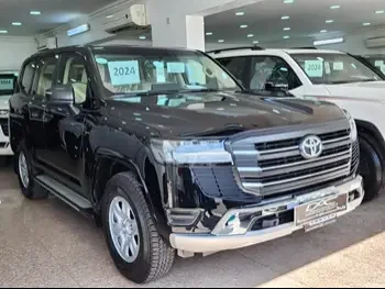 Toyota  Land Cruiser  GX  2024  Automatic  0 Km  6 Cylinder  Four Wheel Drive (4WD)  SUV  Black  With Warranty