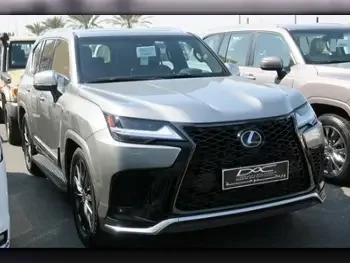 Lexus  LX  600 F Sport  2023  Automatic  10,000 Km  6 Cylinder  Four Wheel Drive (4WD)  SUV  Sonic Titanium  With Warranty