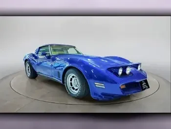 Chevrolet  Corvette  1980  Automatic  74,000 Km  8 Cylinder  Rear Wheel Drive (RWD)  Coupe / Sport  Blue